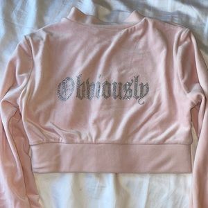 Meshki limited edition 2000s tracksuit crop top